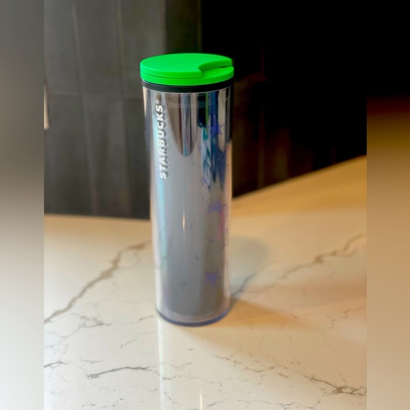 Starbucks Halloween Black Skull Raven Crow Plastic Tumbler Lid 16 oz NEW 2020 - Picture 2 of 2